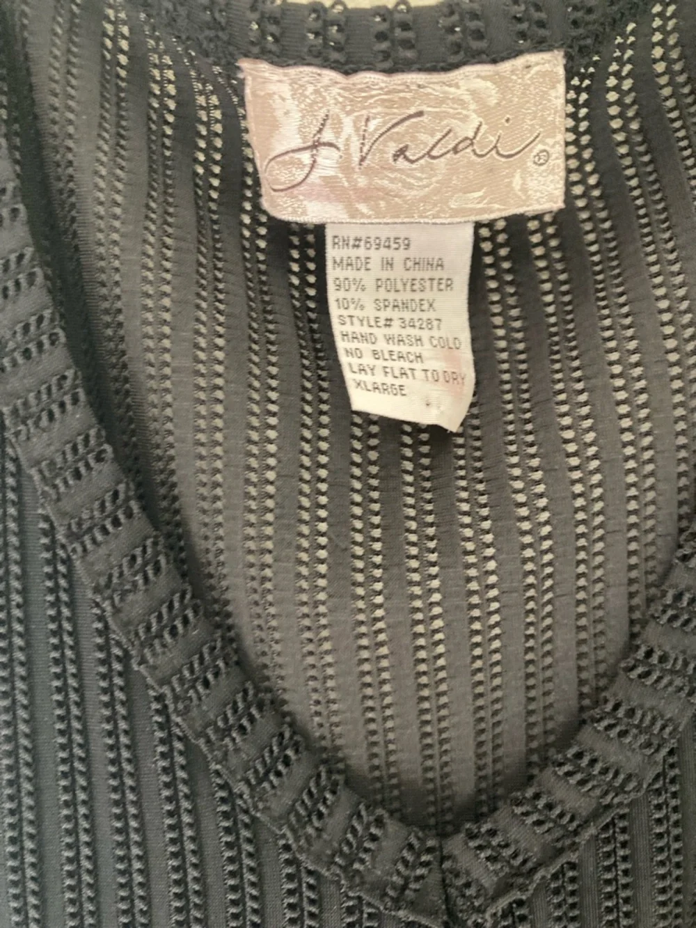 J. Valdi Simple Black Maxi Tank Cover Up Dress - Picture 3 of 5